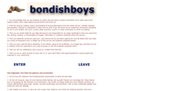 Desktop Screenshot of bondishboys.com